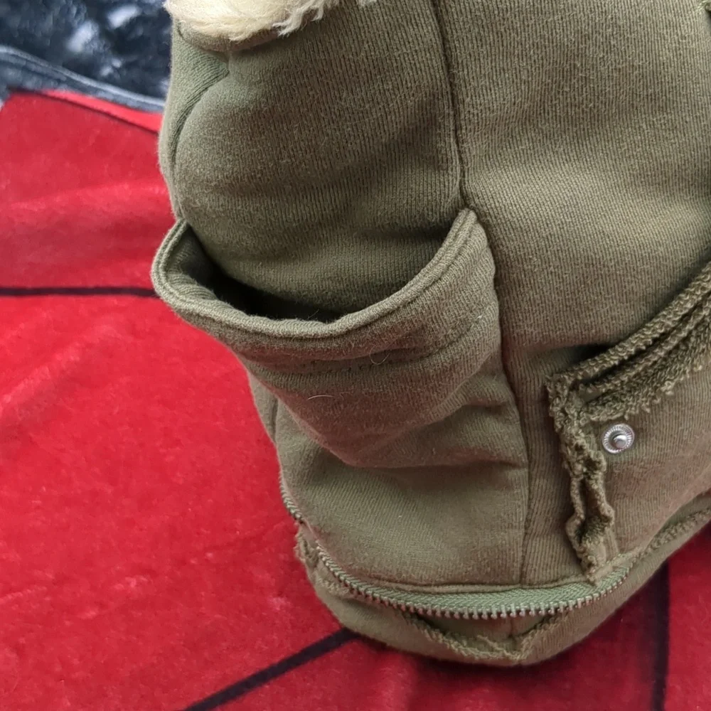Fuzzy Nation corduroy and cloth bag Boxer